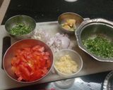 A picture of step 1 of Mishal pau.