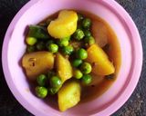 আলু মটরশুঁটি দম(Aloo matorshuti dum recipe in bengali) রেসিপির ধাপ 4 ছবি