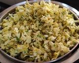 A picture of step 1 of Drumstick flower stir fry.