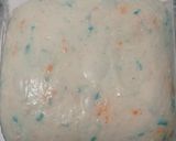 Foto langkah ke 10 dari resep Blue-Orange Sprinkles Sourdough Bread.
