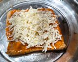 A picture of step 4 of Easy peasy cheesy sandwich.