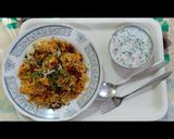 A picture of step 5 of Paneer Biryani.