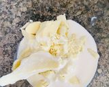 A picture of step 5 of Eggless Malai cake.