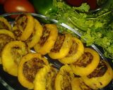 A picture of step 10 of Chicken potato pin wheel.