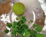 A picture of step 1 of Sattu Sharbat.