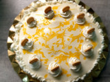 Tarta de limón y galletas