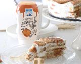 Foto do passo 7 de Bolo de Bolacha, Café e Caramelo