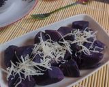 Foto langkah ke 3 dari resep Ubi ungu kukus.