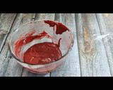 रेड वेलवेट मार्बल केक (Red velvet marble cake recipe in Hindi) रेसिपी चरण 4 फोटो