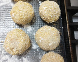 Foto del paso 4 de la receta: Bombas de papas rellenas de pollo (croquetas)