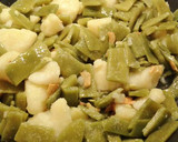 Foto del paso 8 de la receta: Judías verdes salteadas con jamón y huevo duro