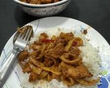 รูปขั้นตอนการทำที่ 10 ของ พริกแกงหน่อไม้เผ็ดราดข้าว