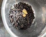 A picture of step 2 of Sweet bittergourd seeds ki chutney.