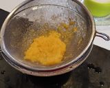 A picture of step 1 of Orange cream pudding.