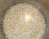 A picture of step 1 of Masala Khichdi.