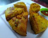वेज ट्रायंगल (Veg Triangle recipe in hindi) रेसिपी चरण 7 फोटो