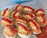Foto del paso 6 de la receta: Huevos rellenos de dorada
