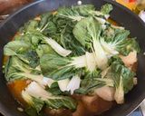 A picture of step 3 of Pork Belly Sinigang.
