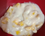 Foto langkah ke 3 dari resep Bubur sumsum nangka strawbery.