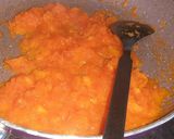A picture of step 2 of Papaya ladoo Low calorie Motichur ladoo.