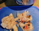 A picture of step 1 of Shrimp Meatballs.