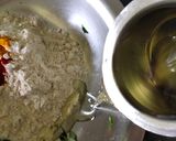 A picture of step 3 of Methi ajwain thepla.