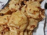 Bocaditos de papa escalope rellenos con queso