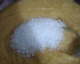 A picture of step 5 of Rava Kesari.