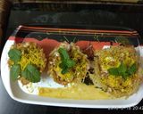 A picture of step 7 of Aloo Lachha Katori Chat.