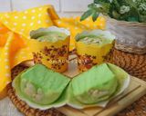 Foto langkah ke 7 dari resep Pandan Chiffon Cupcake.