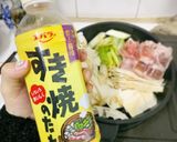 Hình bước làm 2 của món Sukiyaki