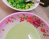 Hình bước làm 2 của món Bánh da lợn cốm xanh