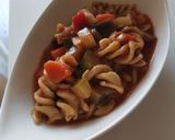 Tésztás ratatouille recept fázis 4 fotója