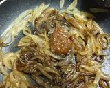 Foto del paso 5 de la receta Burritos de secreto ibérico, cebolla caramelizada y mozzarela 🌯