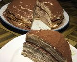 Foto langkah ke 10 dari resep Mille crepes cappucino.