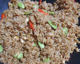 Foto langkah ke 4 dari resep Nasi goreng pete teri asin.