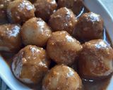 Foto langkah ke 4 dari resep Cilok Saus Kacang Pedas Bulbul.