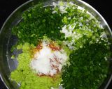 A picture of step 2 of Lilva Vada / Turichya danyache vade.