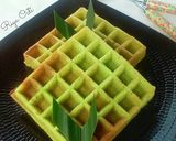 Foto langkah ke 7 dari resep Wafel Pandan/nangka Resep Ibu.