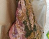 A picture of step 1 of My Roast mint & Corriander Lamb.