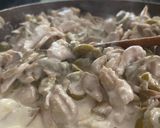 صورة لخطوة 3 من وصفة فطيرة الدجاج بالكريمة 🥧