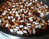 A picture of step 3 of Peanut Chikki / Peanut Bar / Peanut Gachak.