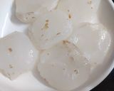 A picture of step 1 of Ice apple coconut mocktail.