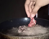 Foto langkah ke 4 dari resep Tumis daging kambing pedas daun jeruk.