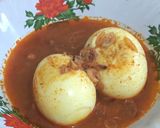 Foto langkah ke 6 dari resep Telur Kuah Balado Karya Anindya.