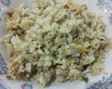 Foto langkah ke 3 dari resep Nasi goreng ayam telor aroma daun jeruk.