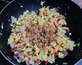 Foto langkah ke 6 dari resep Tumis Telor (rebon + kemangi).