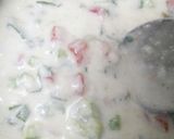 A picture of step 2 of Cucumber raita (Jain).