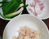 Hình bước làm 2 của món Bầu om trứng lộn
