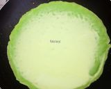 Foto langkah ke 3 dari resep Dadar Ketan Mangga.